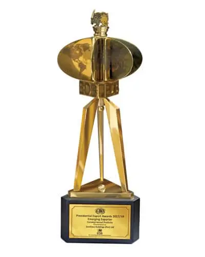 Senikma Holdings Award for coconut product exports in Sri Lanka